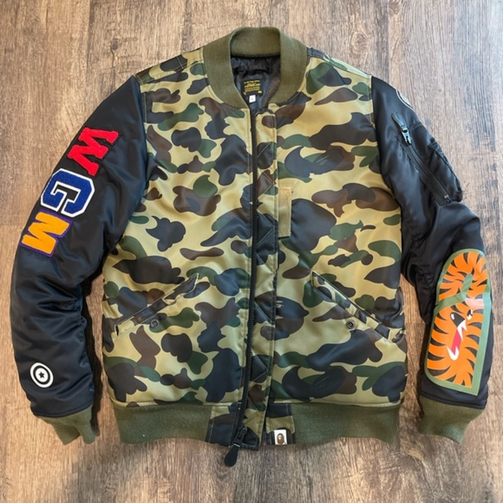 A Bathing Ape Camo Jacket